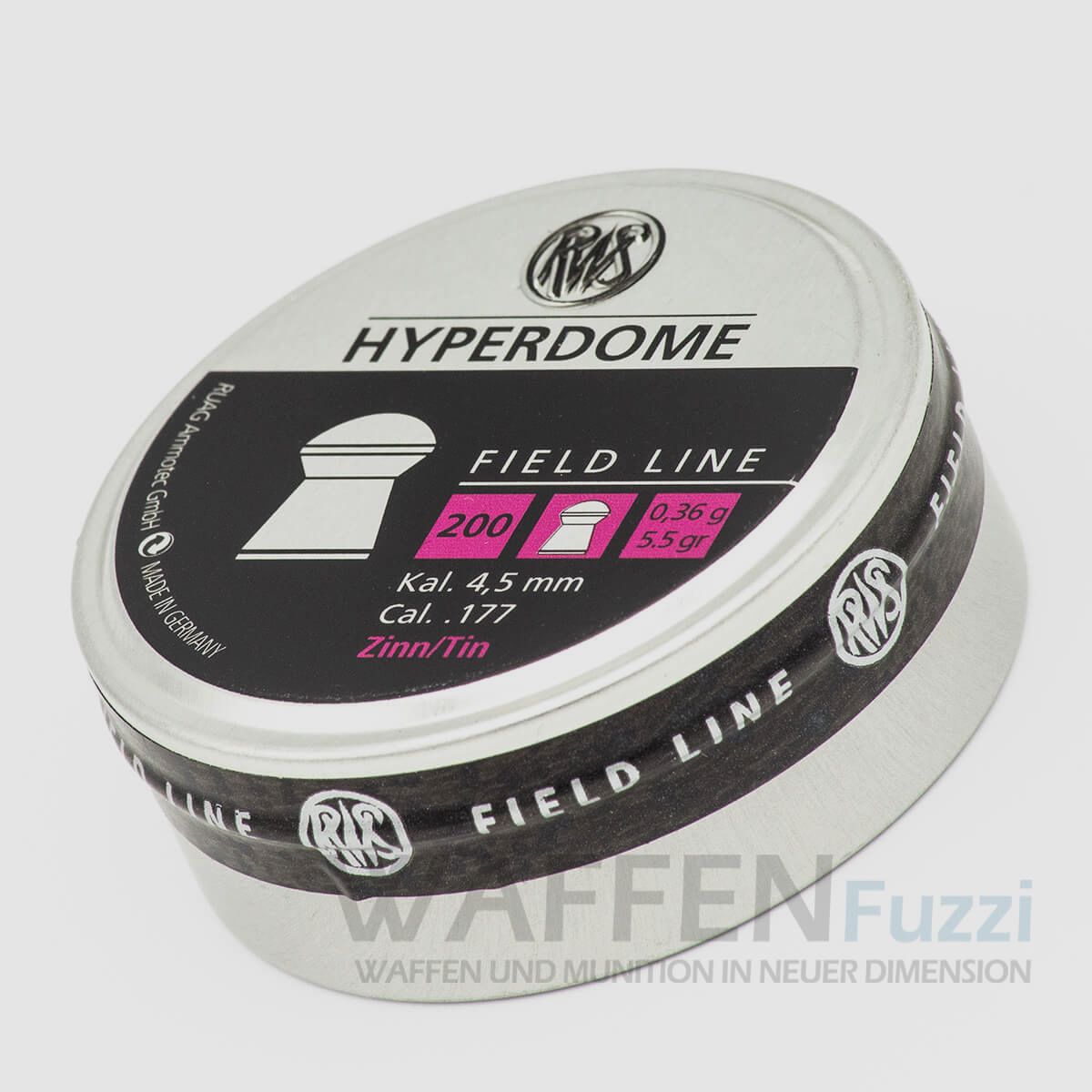 RWS Hyperdome Calibre 4,5mm 200 UDS