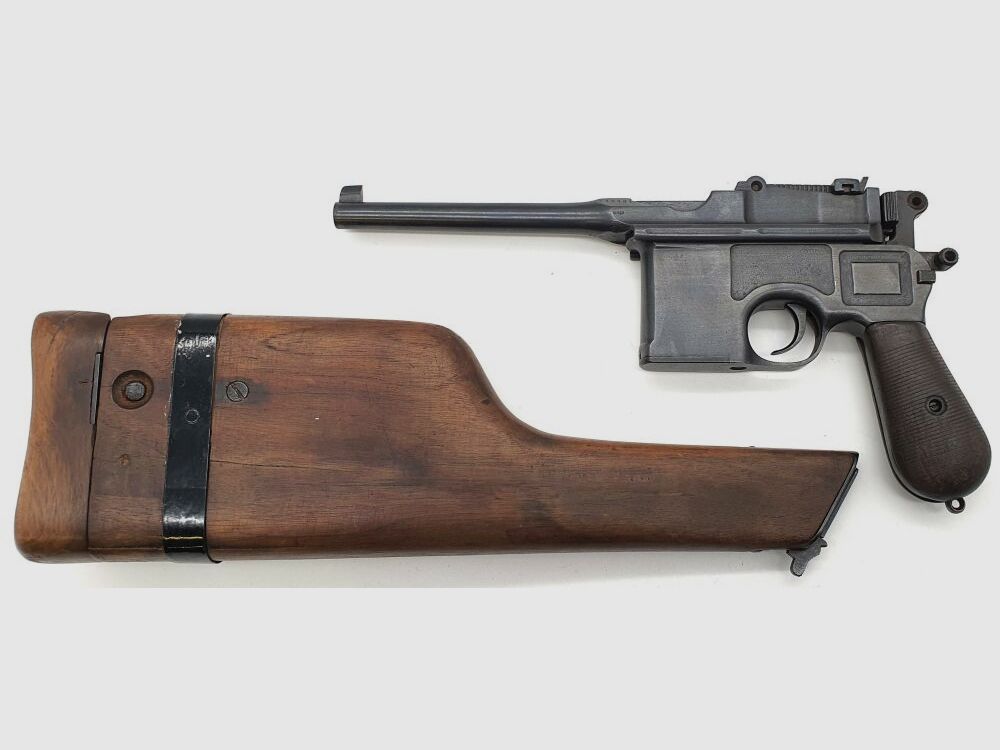 Original Mauser Oberndorf	 C96mit Anschlagschaft