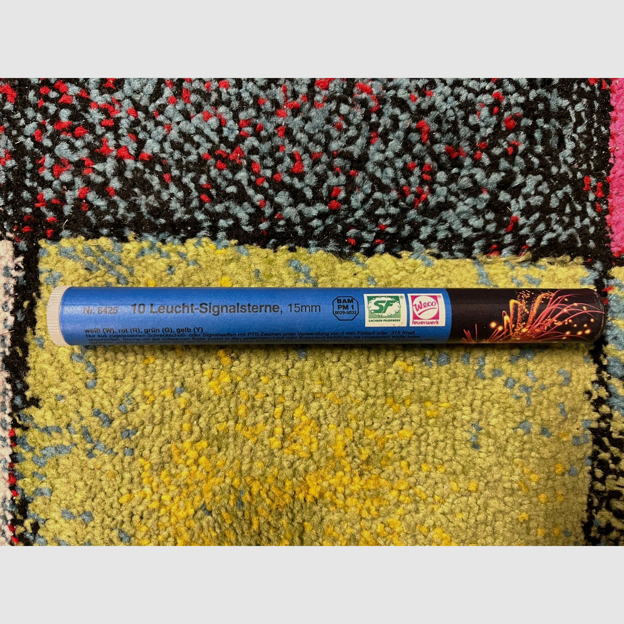 15mm Pyromunition Weco Kometensterne strzały ostrzegawcze - kolekcjonerskie