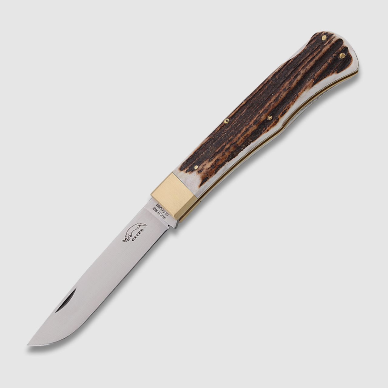 Otter Pocket Knife 07 Stag Horn