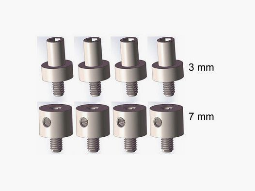 TEC-HRO DISTANZKIT (3MM UND 7 MM)
