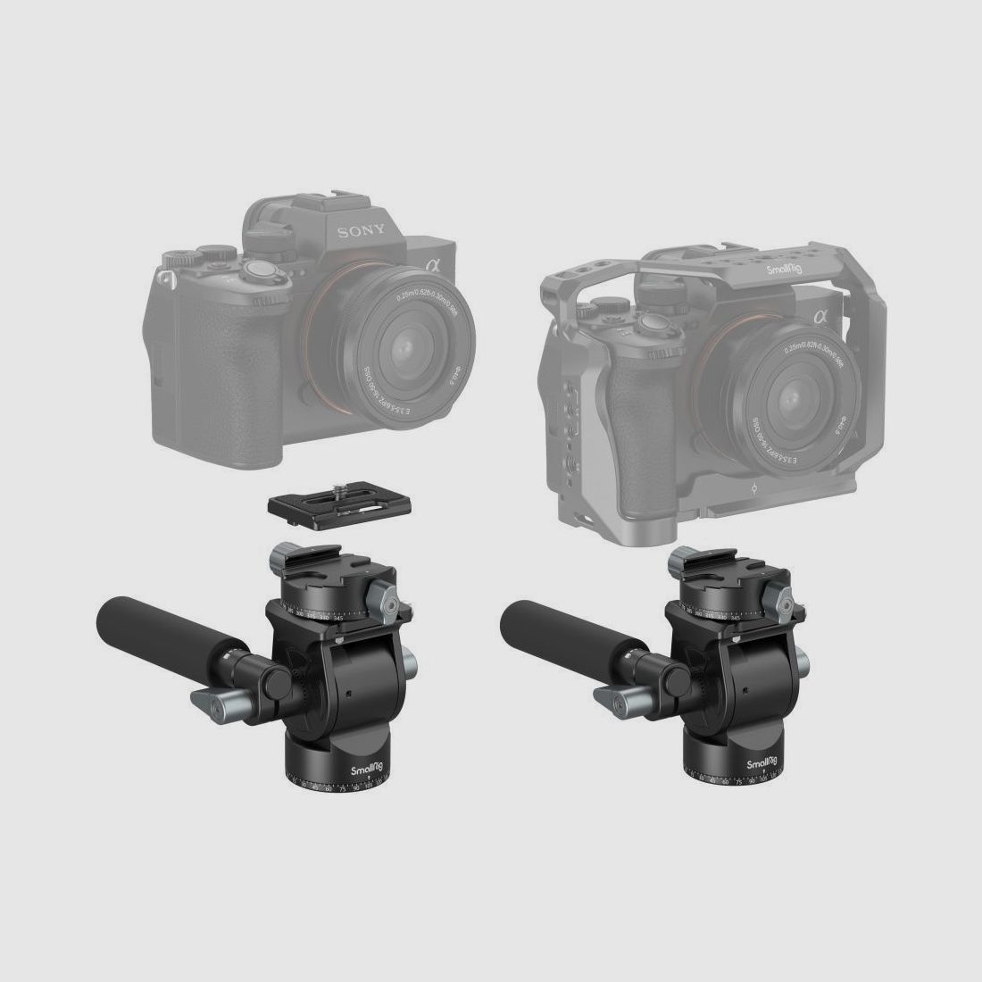 SmallRig Tête Vidéo Fluide Légère, image 6 sur 8