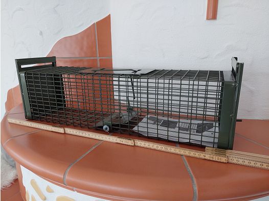 Marderfalle ca. 65 cm, neuwertig, unbenutzt