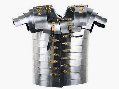 Roman plate armor made of sheet steel