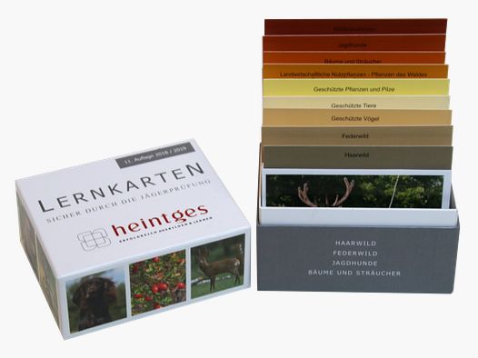Heintges Lernkarten Jagd