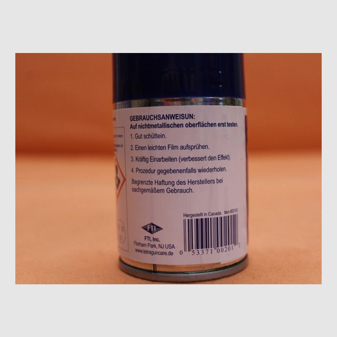 Tetra Gun Tetra Gun Fluorpolymer Reiniger (201iG1) 106g Sprühdose Fluorpolymer Reiniger und Leichtschmiermittel