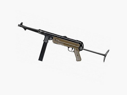 Legends Mp CO2 Luchtpistool - Kal. 4,5 BB's 4,5 mm / 7,5