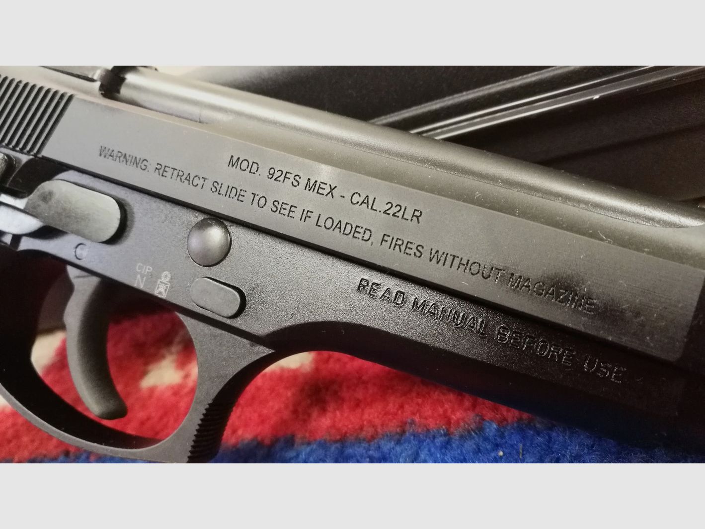 Beretta 92 FS Mex cal. 22 LR, image 5 sur 6