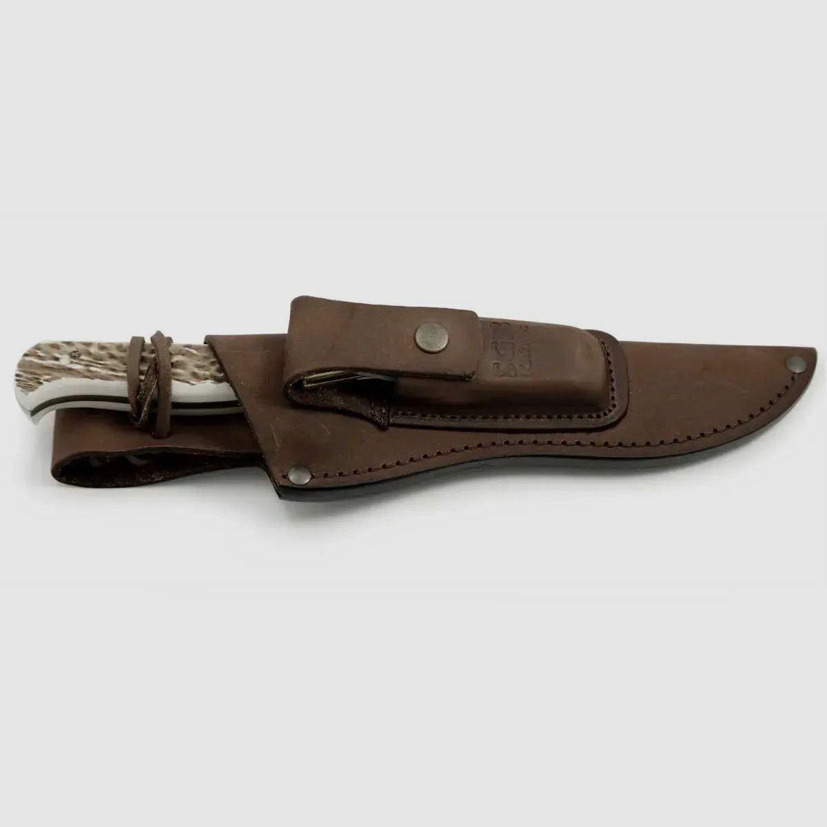 PUMA SGB Bowie / Whitetail, POM Commando Stag
