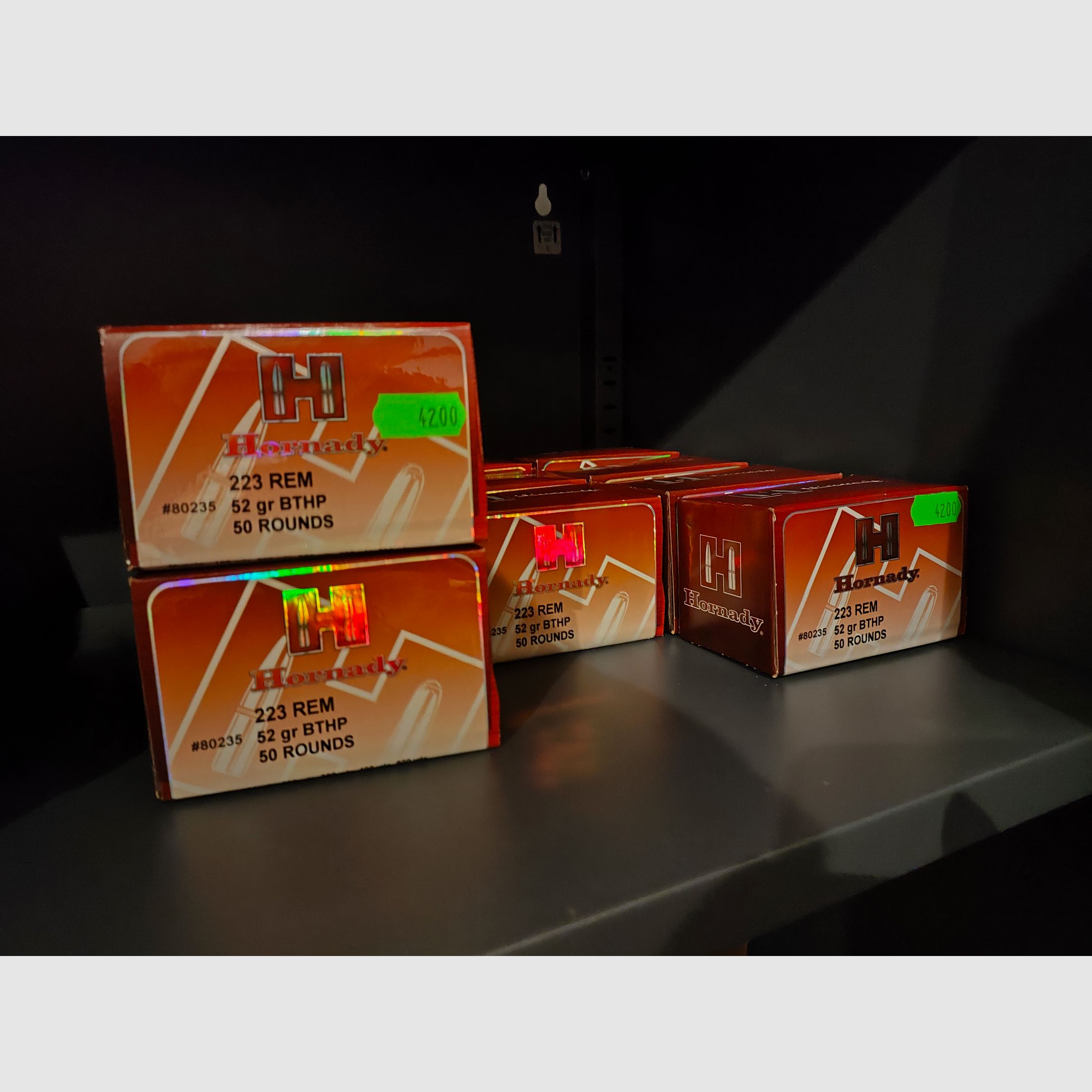 .223 Rem. Hornady BTHP Match 52 grs.