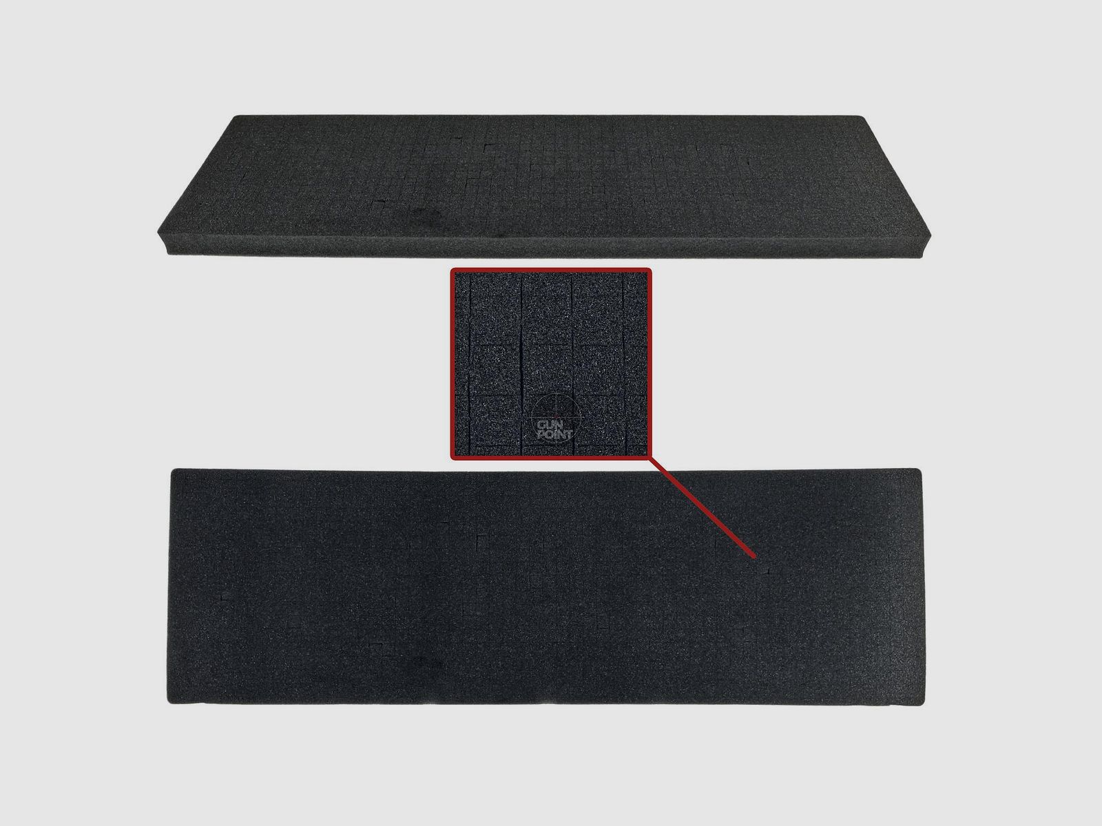 Inlay fr Optacs Waffenkoffer Medium