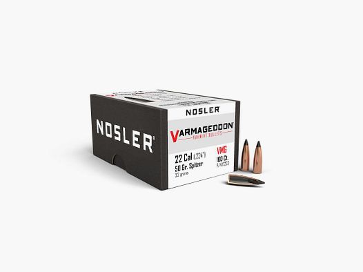 POCISKI NOSLER 22 VARMAGEDON 50gr (100) .17223