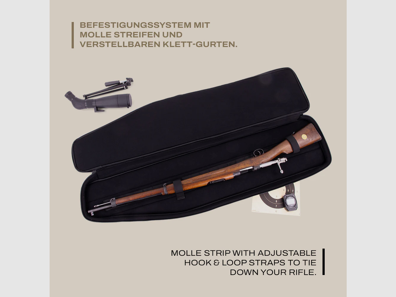 Winter Guncases Bolsa para Rifle 130 cm