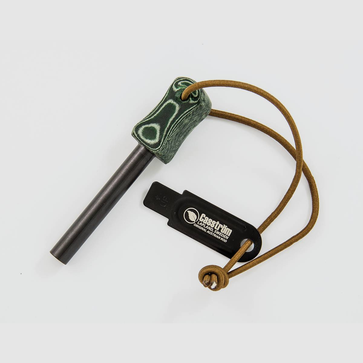 Casström Fire Starter Feuerstarter Micarta grün