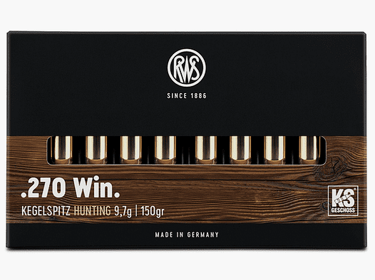 RWS .270 Win. KS 150gr. - 20 pz
