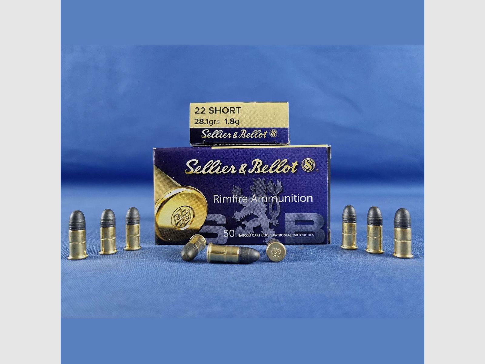 Sellier&Bellot .22 court Target 1,8g/28,1grs.