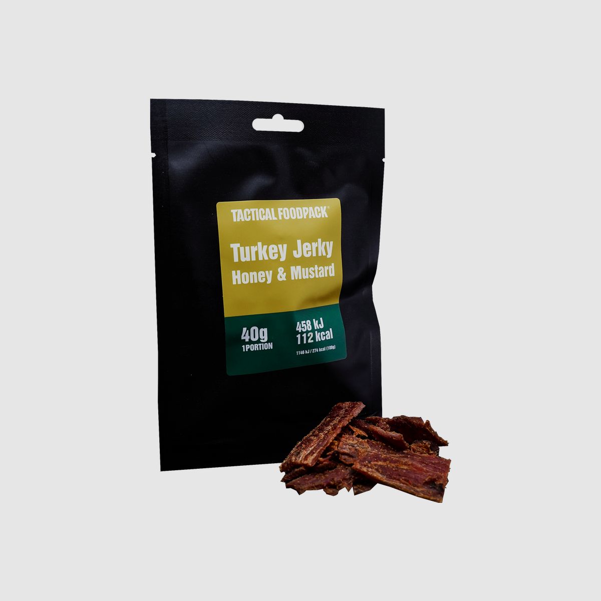 TACTICAL FOODPACK Turkey Jerky Honey & Mustard 40g