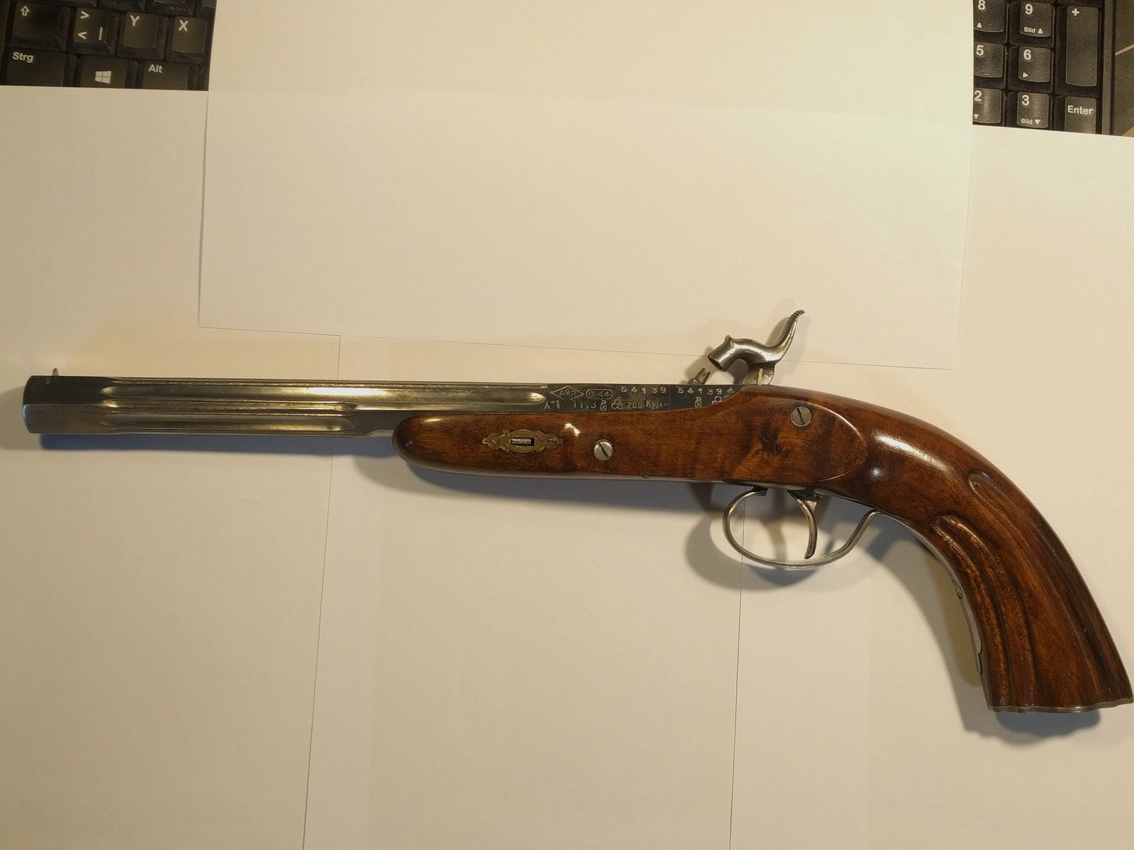 Duellpistole Vorderlader .44 AMR Perkussion VHB