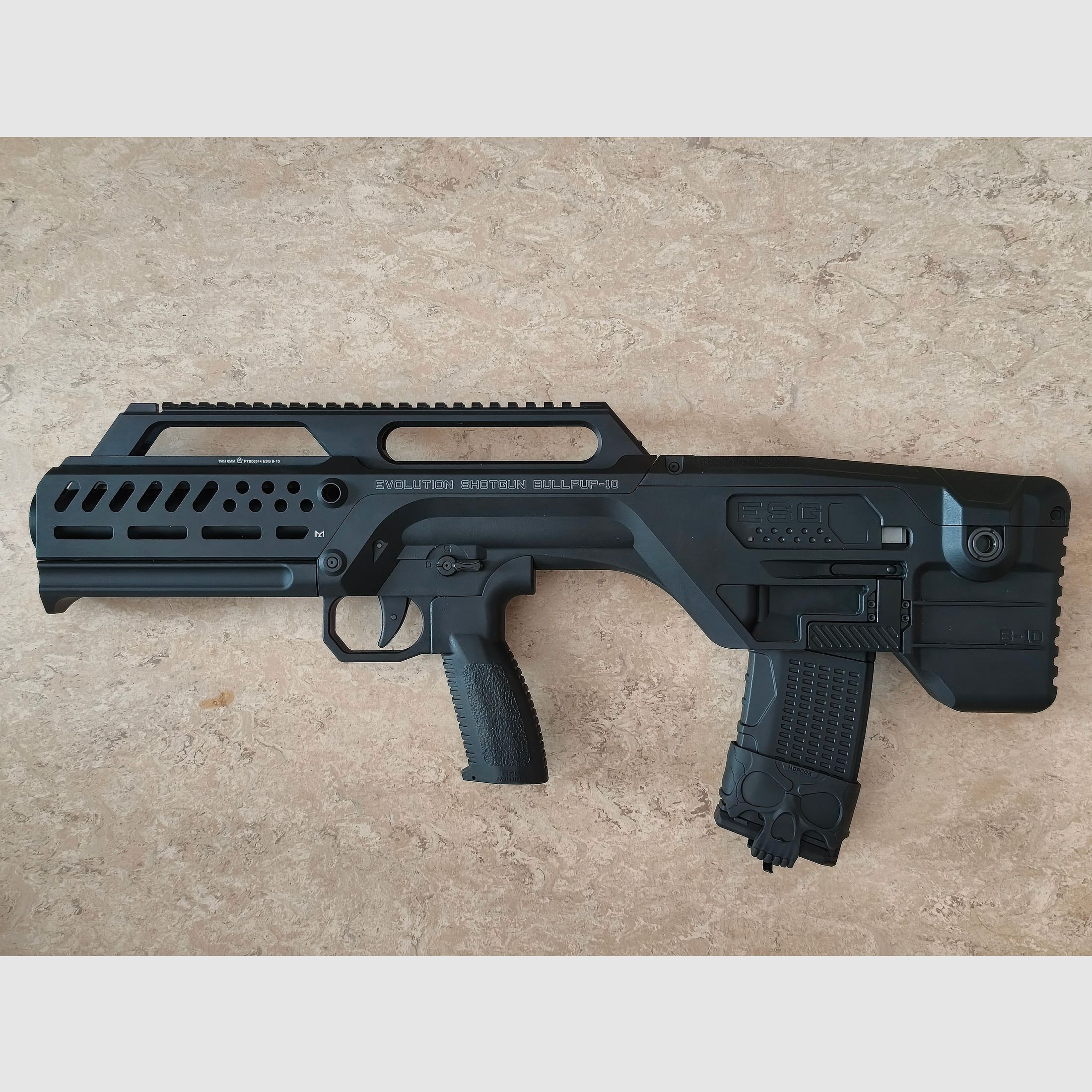 Airsoft G&G ESG B-10 Gas Shotgun NBB