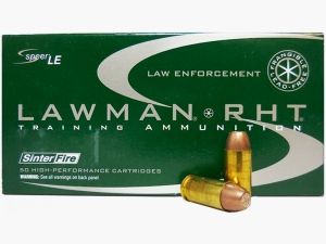 Speer Lawman RHT .40 S&W 125GR Sinterfire Frangible 50 cartucce