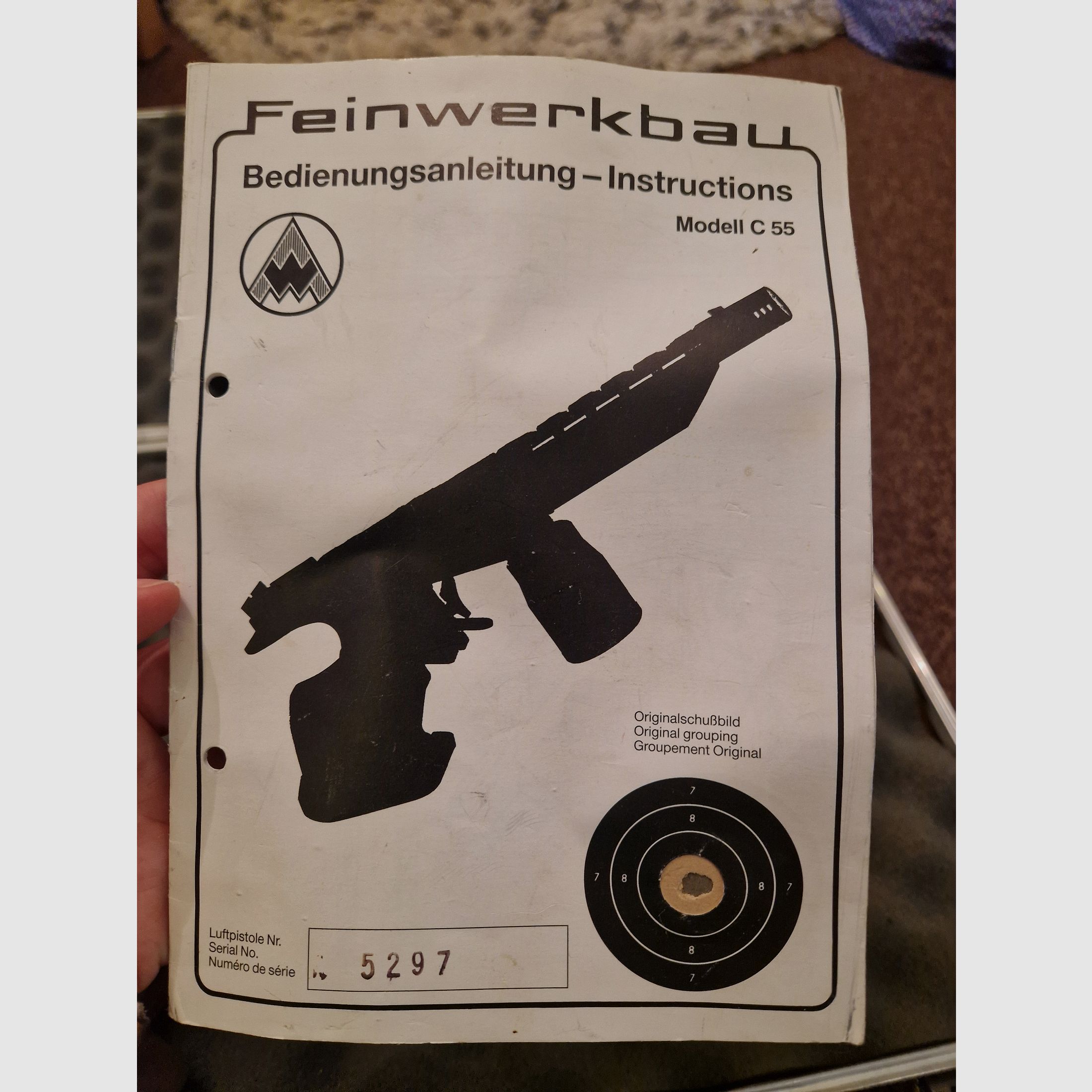 Feinwerkbau C55 - meerkoppige CO2-pistool