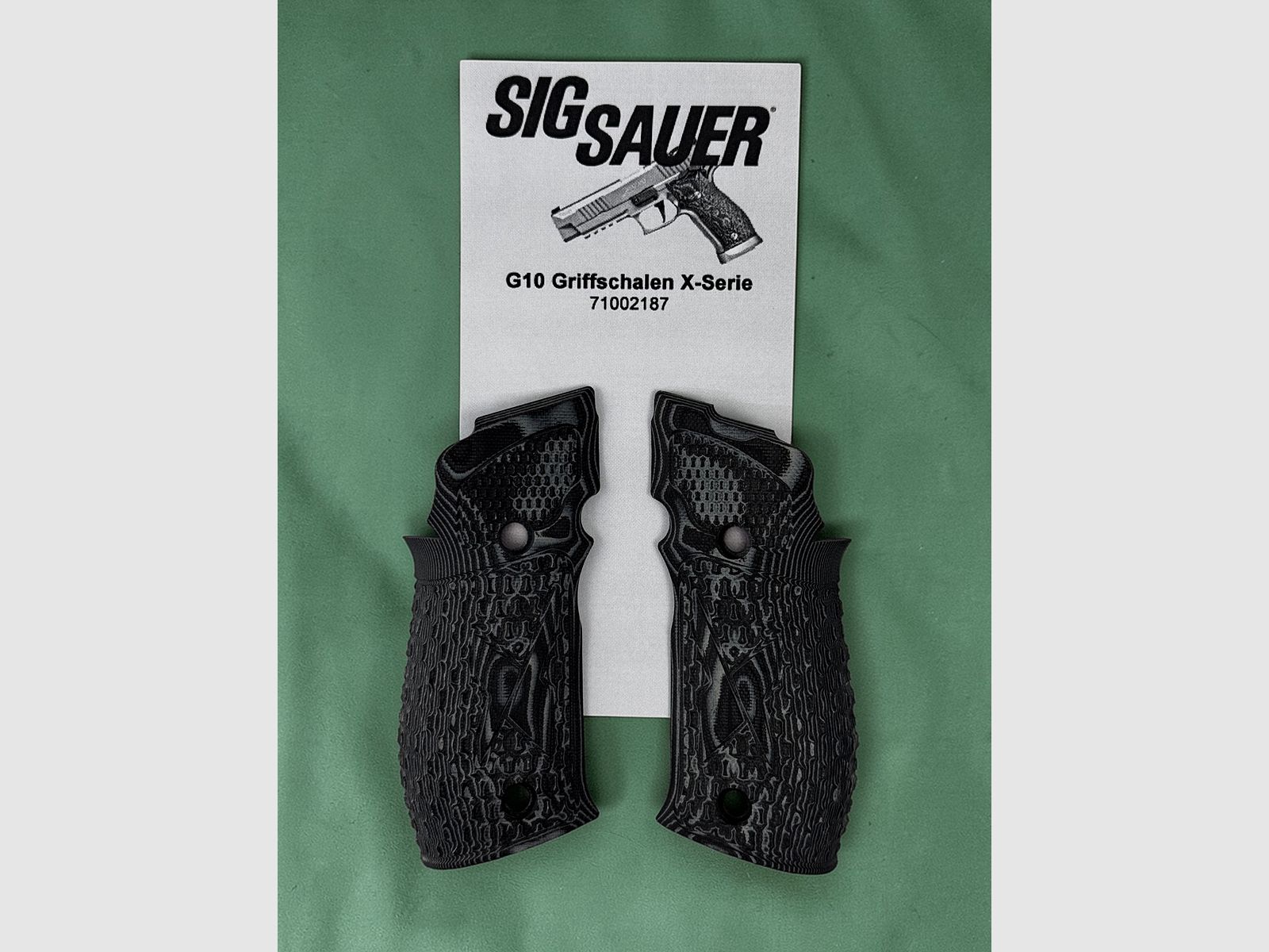 SIG Sauer Super Match SAO Grip Panels