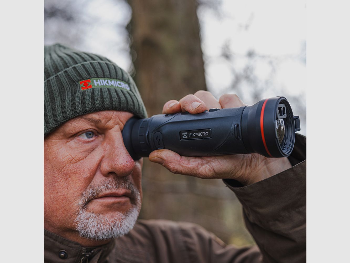 Wärmebildmonokular mit Entfernungsmesser Falcon FQ50L 2.0 HIKMICRO, Bild 6 von 8