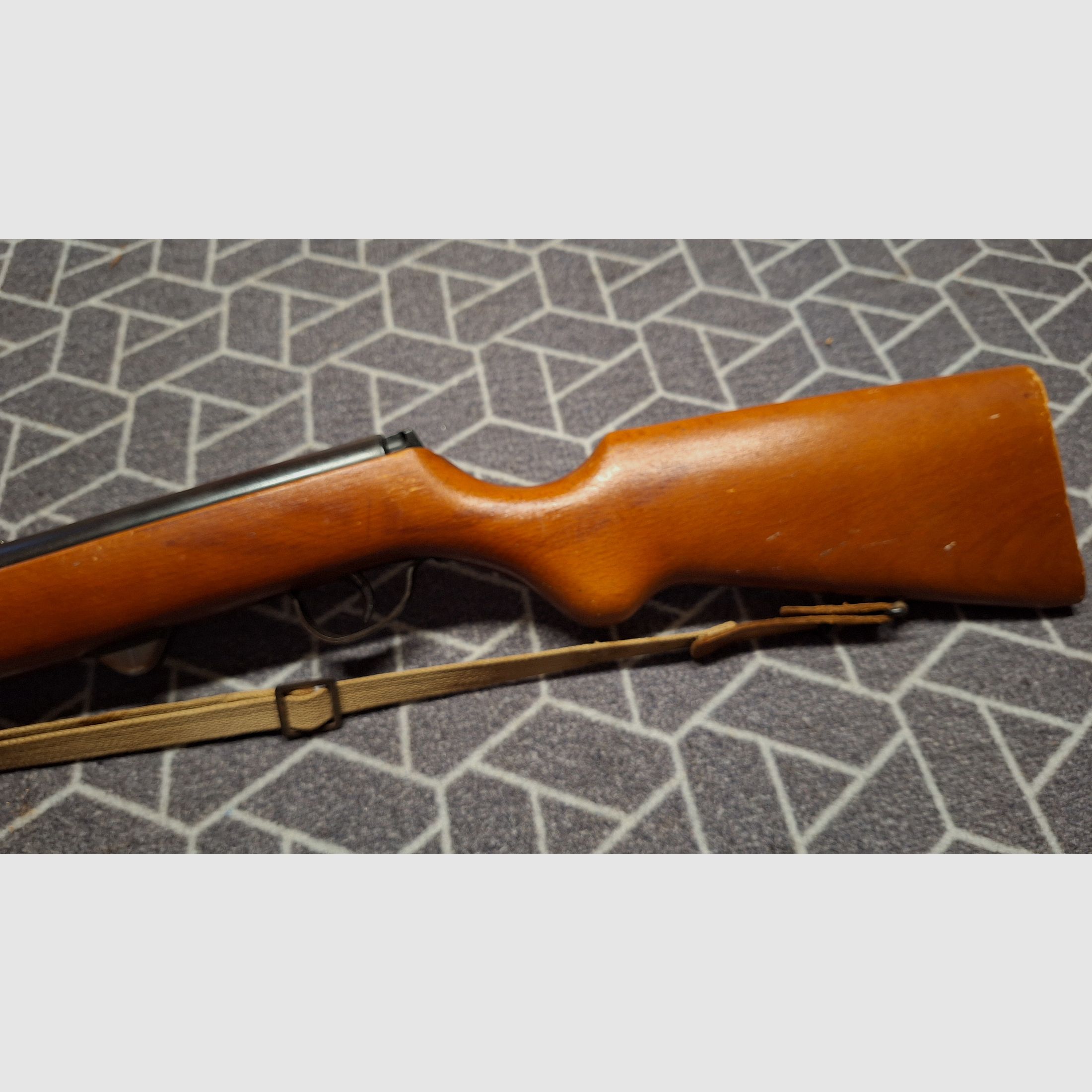 Haenel Suhl 310 "Q1" air rifle with 12-round magazine + original pellets!