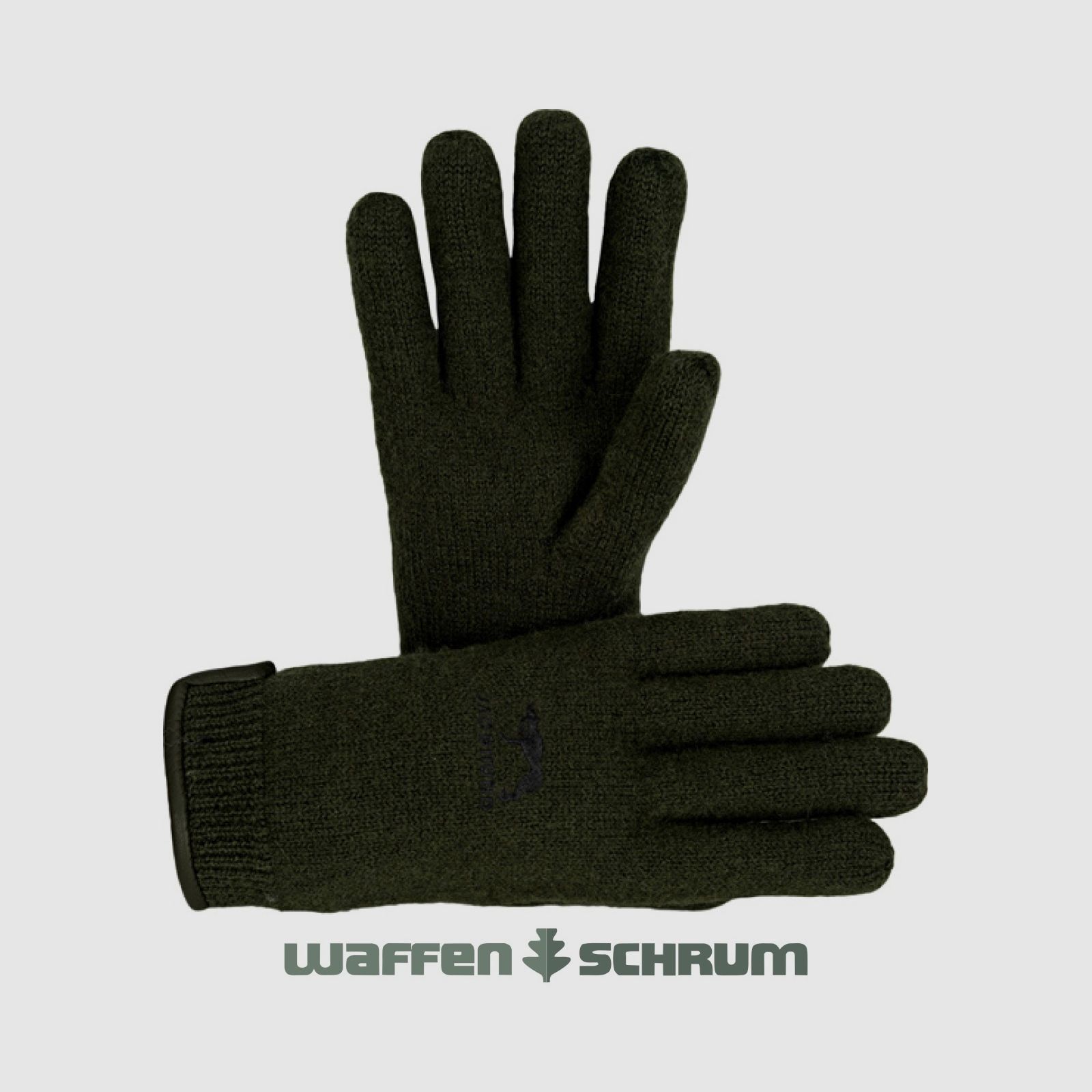 Jagdhund Strickhandschuh Soboth Oliv
