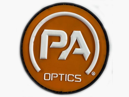 PVC patch met logo en klittenband