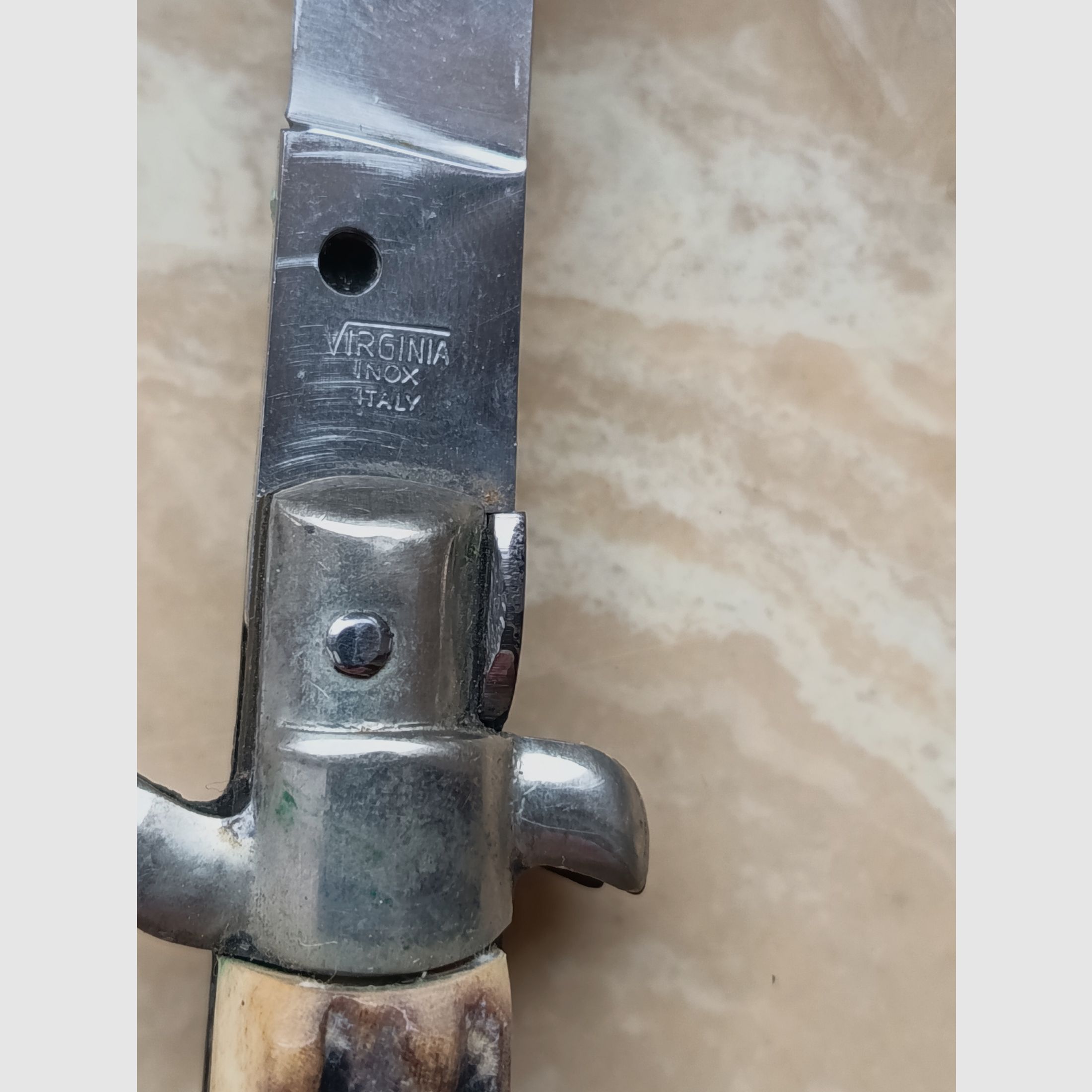 Jagdmesser / Klappmesser Virginia INOX - 70er Jahre