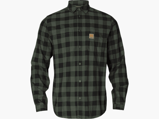 Härkila Scandinavian L/S Shirt Men Green Check 2XL