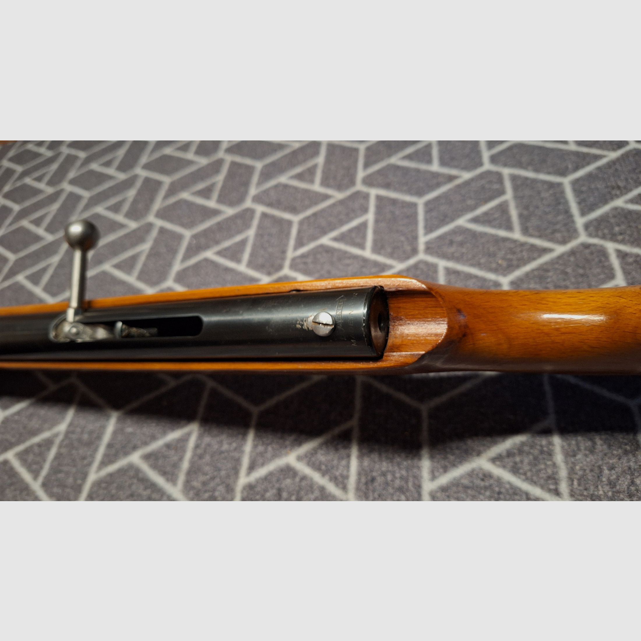 Haenel Suhl 310 DDR-GST Luftgewehr mit Magazin!