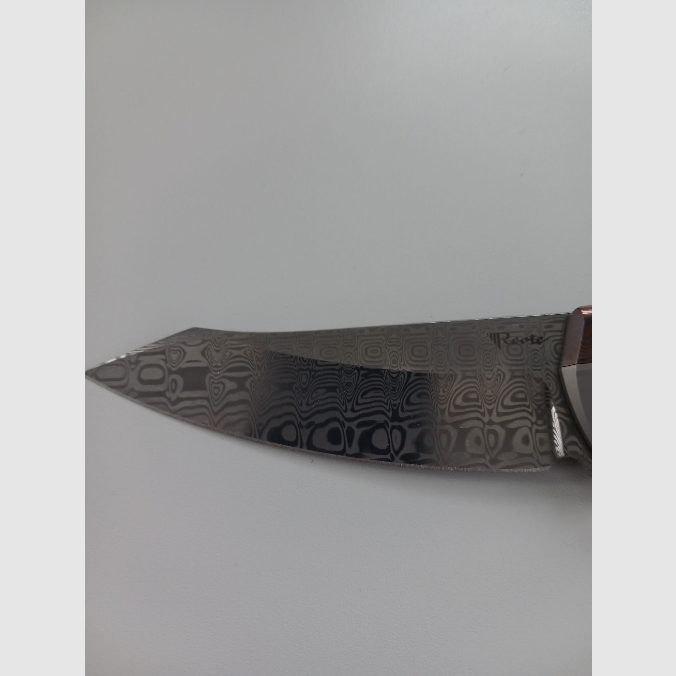 K1 Framelock  Damast Mokuti 