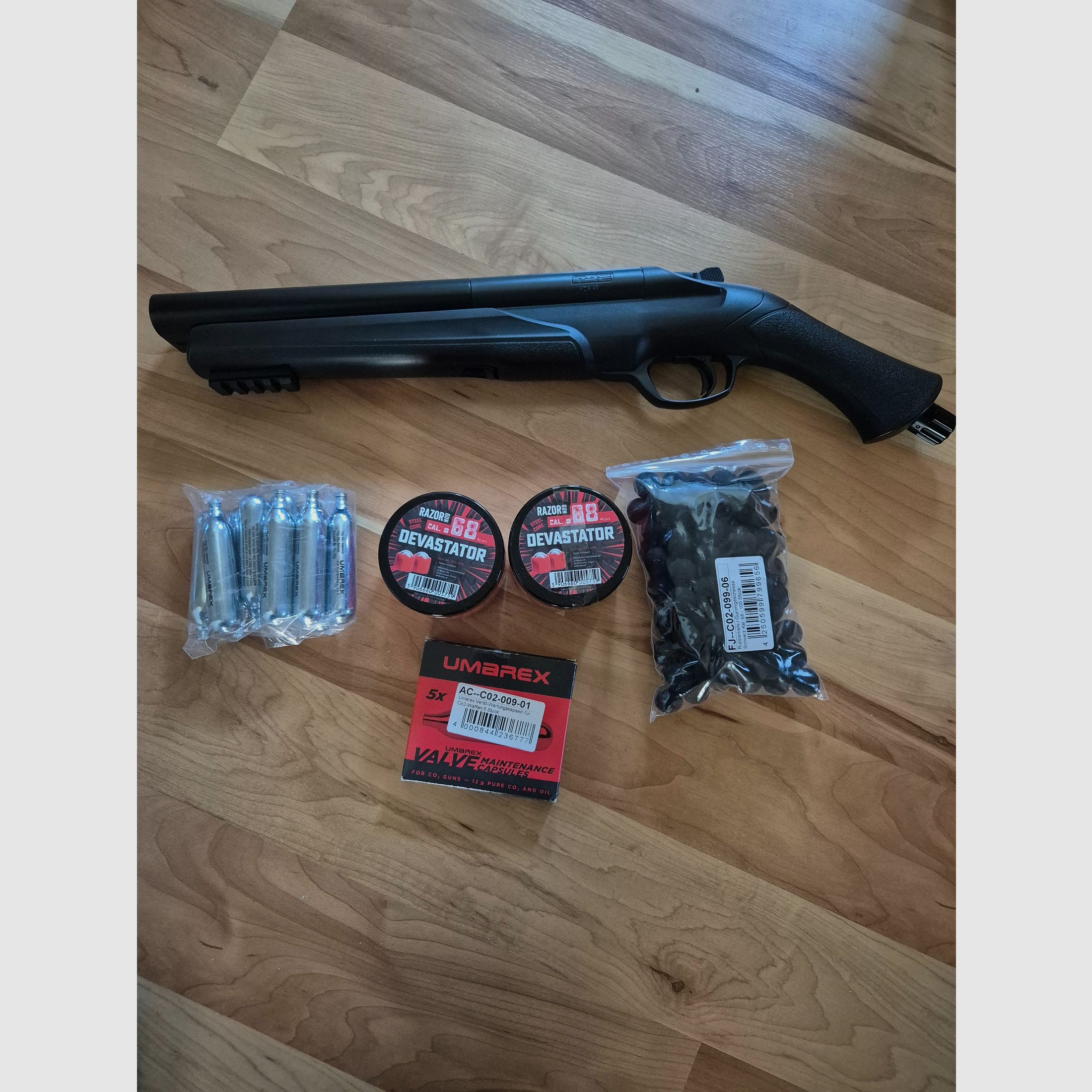 T4E Co 2 Shotgun HDS 68 avec munitions, image 1 sur 8
