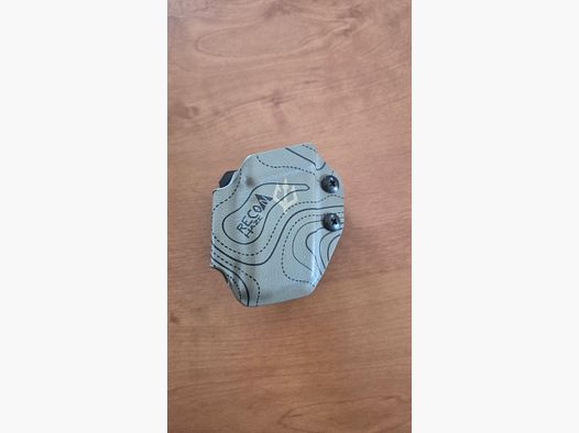 Black Trident Single Mag Carrier pour Walther PDP Magazine incl. Black Trident® Low Profile Molle Mount