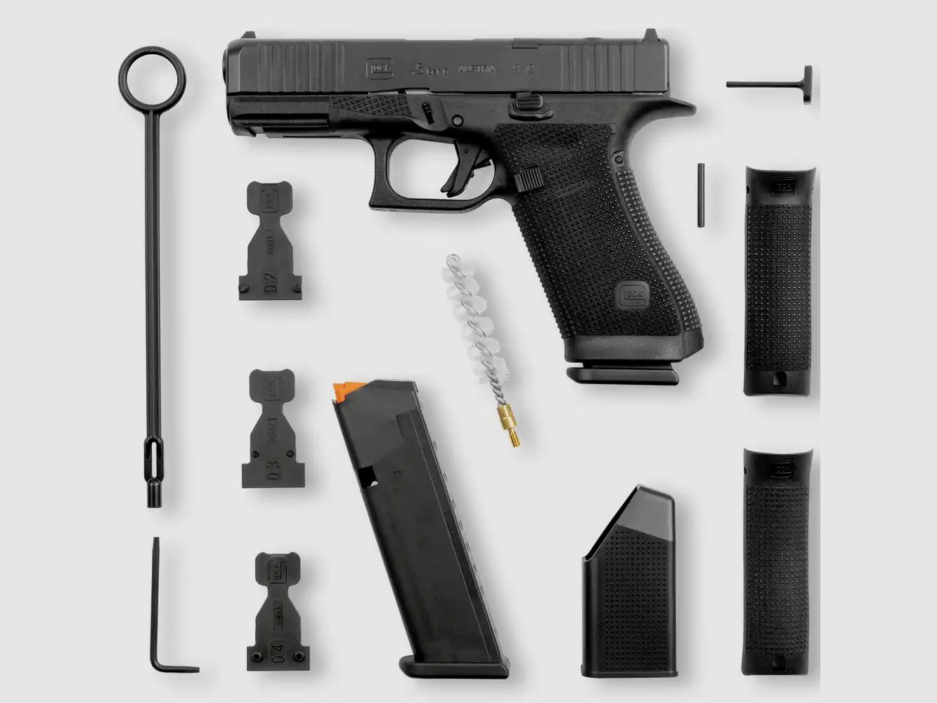 GLOCK PISTOLE G45 GEN6 OR
