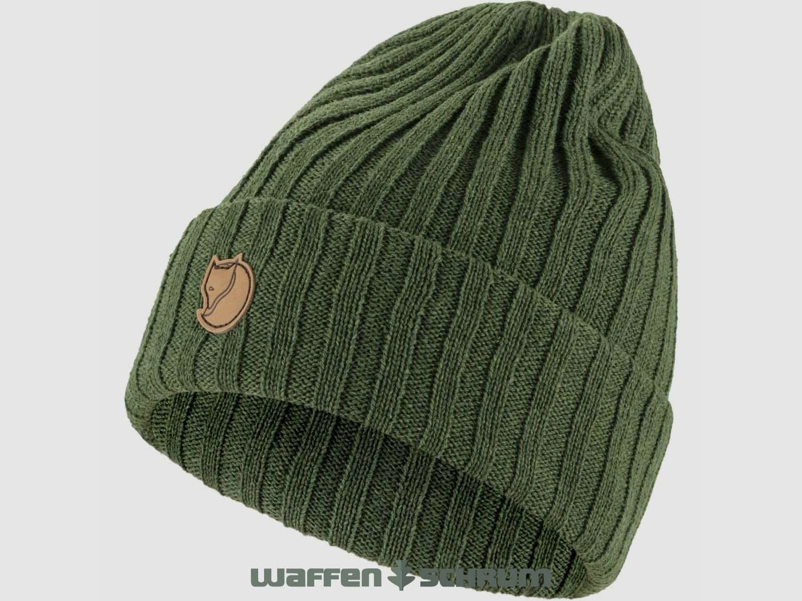 Fjällräven Bonnet en tricot Byron Caper Green