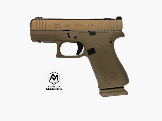 PISTOLA GLOCK 43X MOSK COYOTE 9×19