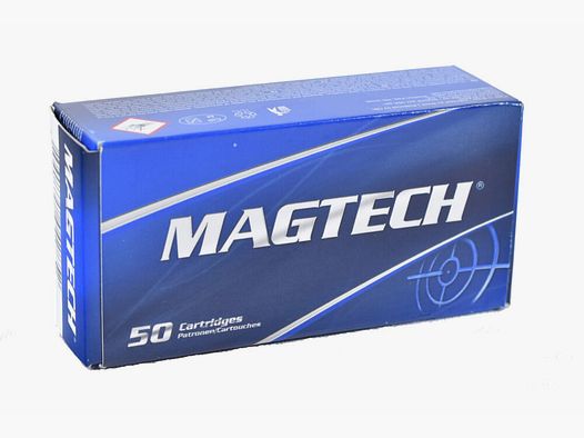 Magtech 9mm Luger FMJ 124grs / 8,0g