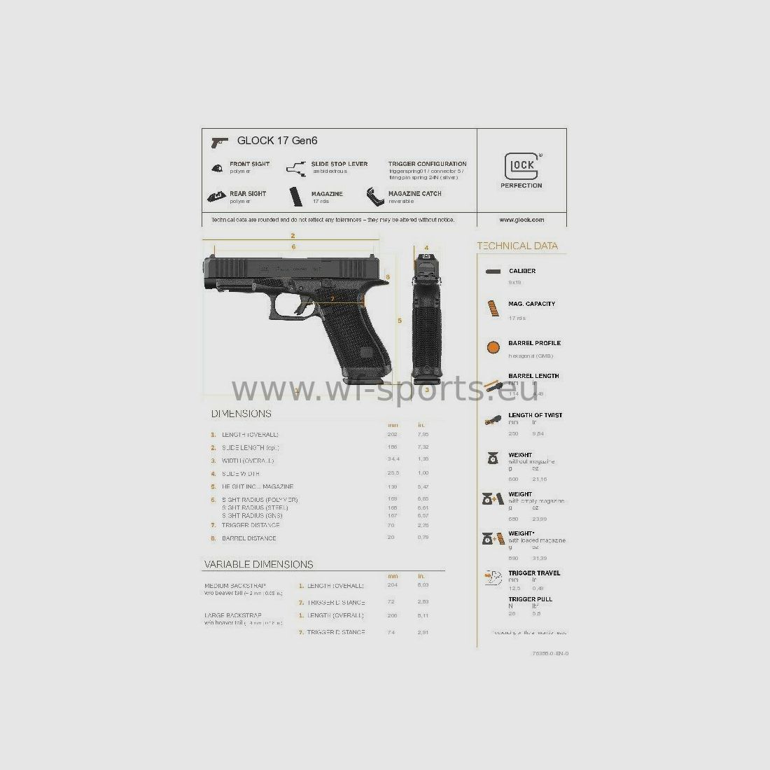 Glock G17 Gen6 OR