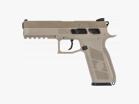 Pistolet CZ P-09 FDE 4.5mm Plombs et BBs CO2 ASG