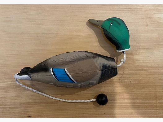 Dummy de pato para entrenamiento de recuperación