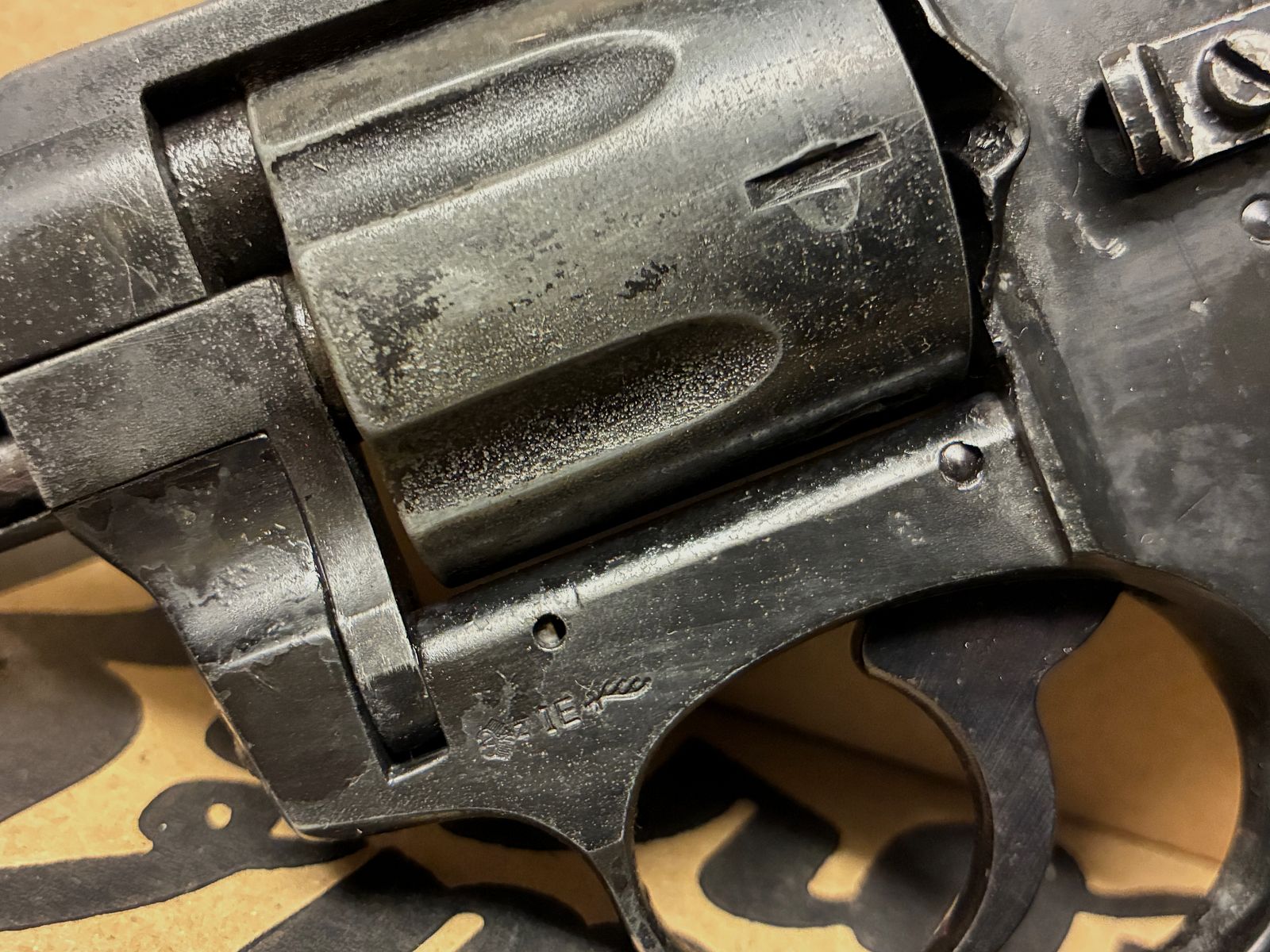 Röhm RG 79 9mm blank cartridge blank firing gas revolver gas pistol W. Germany PTB 341