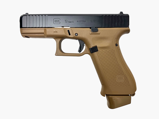 Glock 19 Gen.5 FS Coyote Sondermodell ! Kal. 9x19mm