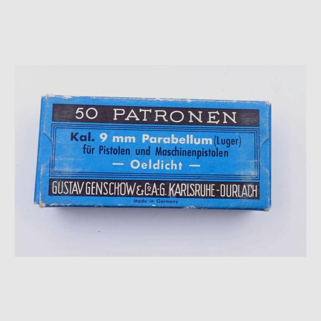 Genschow & Co. Pistol ammunition 9mm Luger/Parabellum/9x19