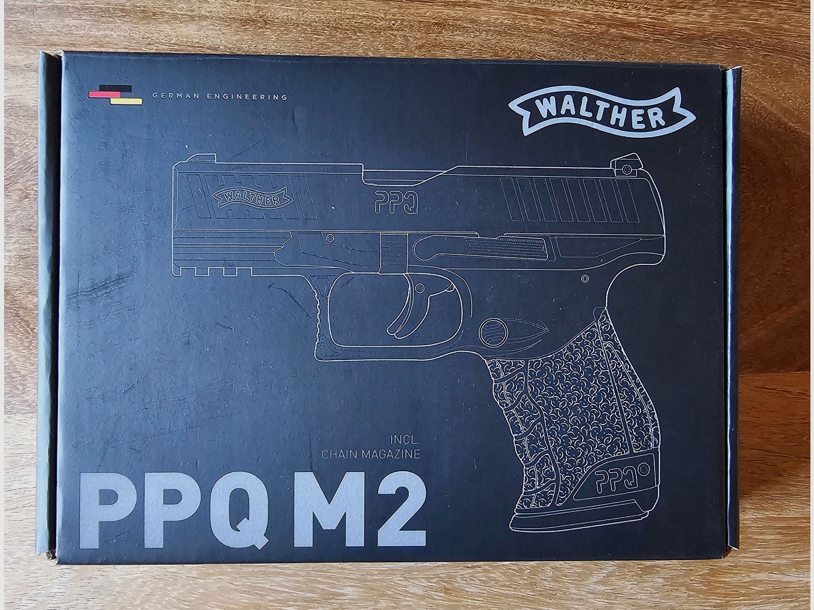 Walther PPQ M2 4,5 mm Diabolo CO2 schwarz