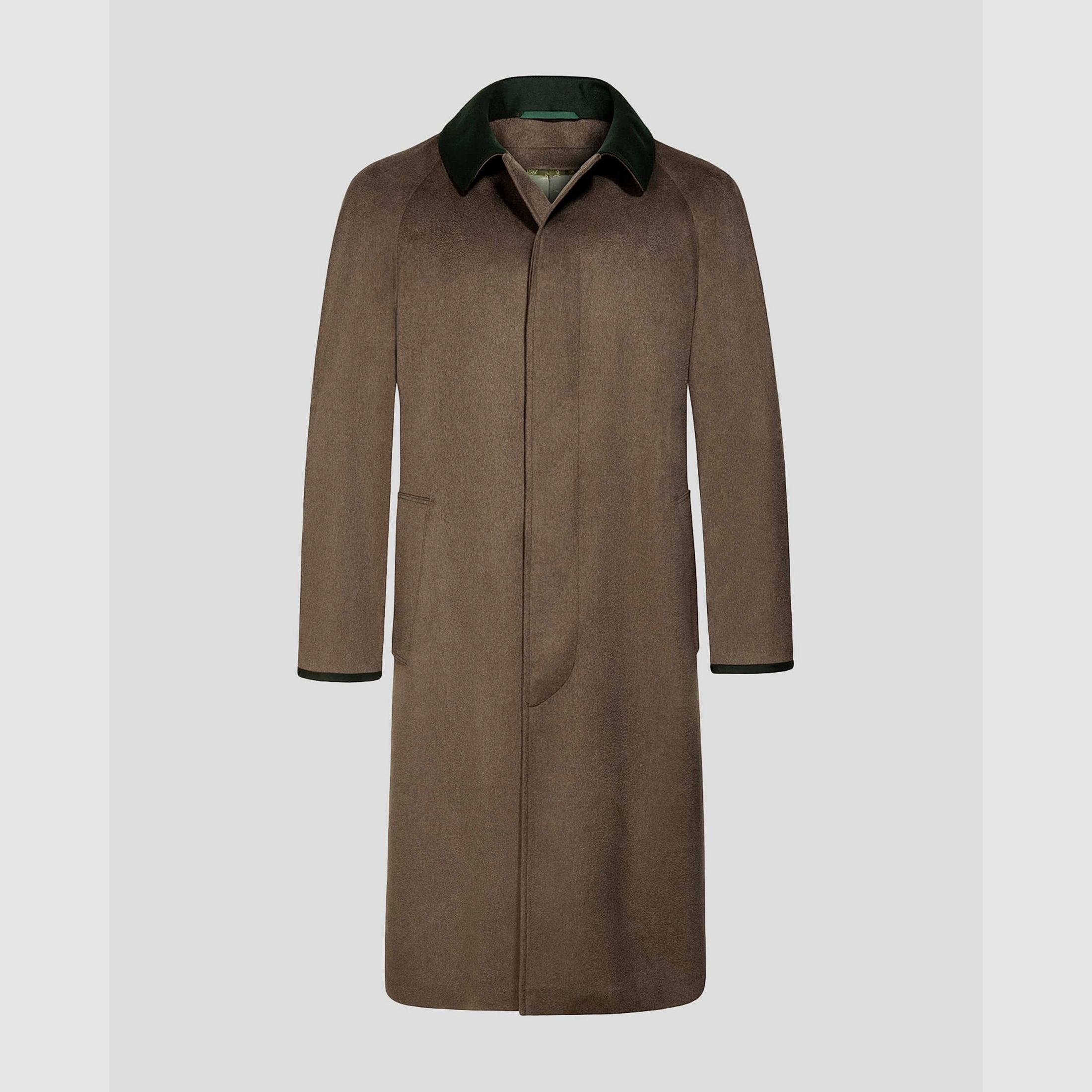 Habsburg Cappotto in Cashmere Albert in Verde Muschio Disponibile da ottobre 2026, immagine 1 di 3