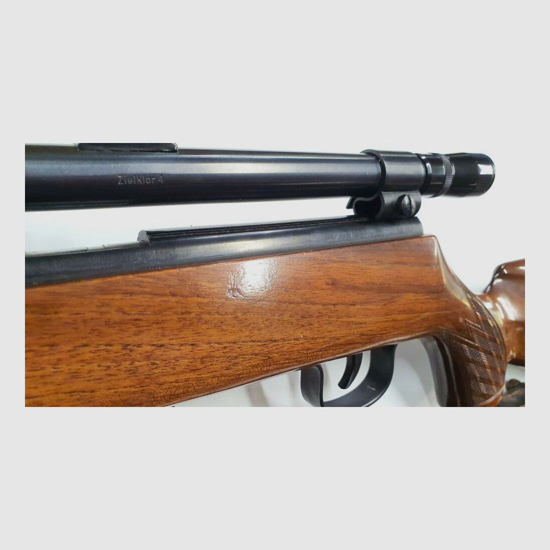 Repeating rifle with scope