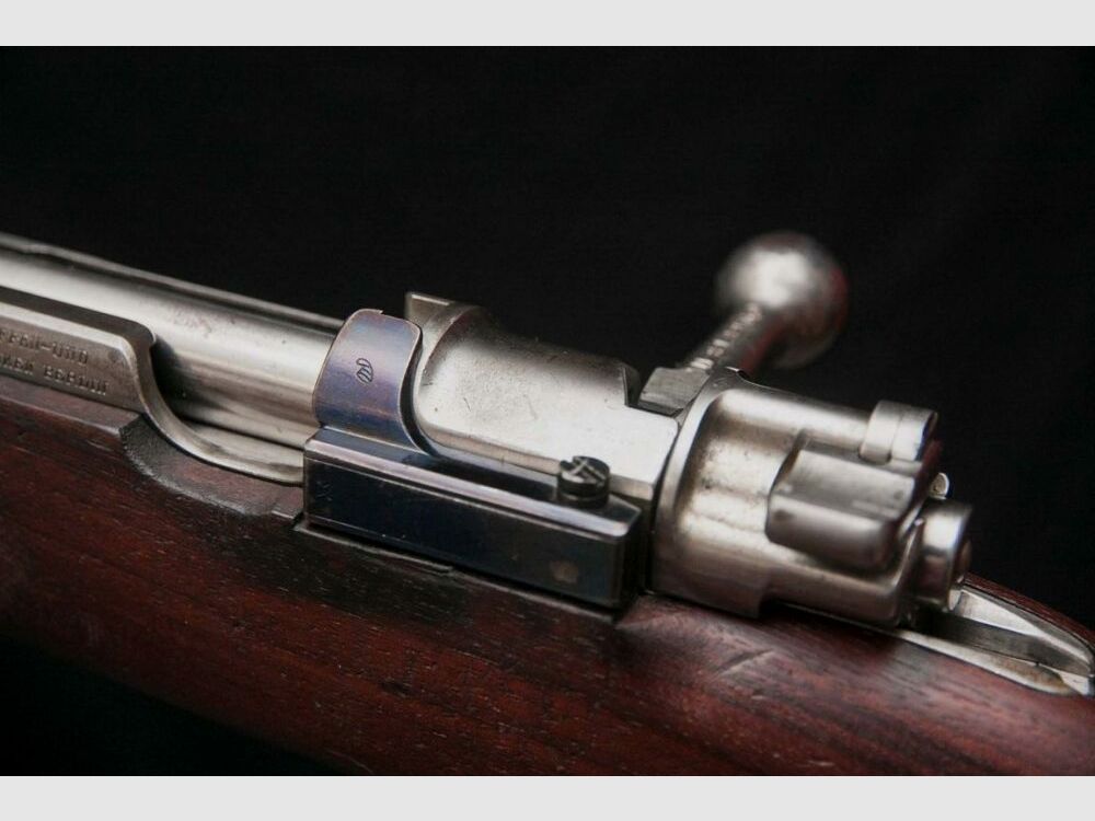 DWM Berlín Mauser 98 1909 Argentino número igual, número igual varilla de limpieza